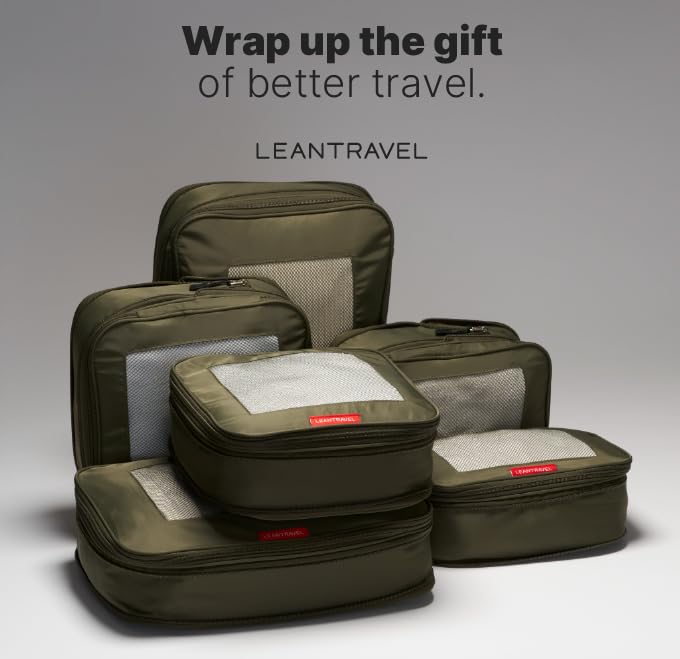 Premium Compression Packing Cubes for Travel
