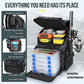 Fishing Backpack with 4 Tackle Boxes & Cooler
