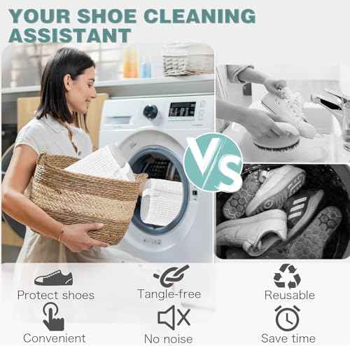 Shoe Washing Machine Bag (2 Count)