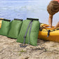 6 Pcs Waterproof Dry Bag Set 6 Sizes Lightweight Sacks and Long Adjustable Shoulder Strap Outdoor Water Proof Keep Gear Dry Bag Stuff Sacks for Backpacking
