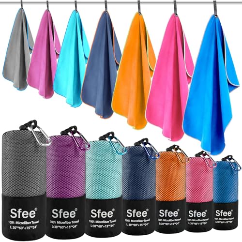 2 Pack Microfiber Travel Towel