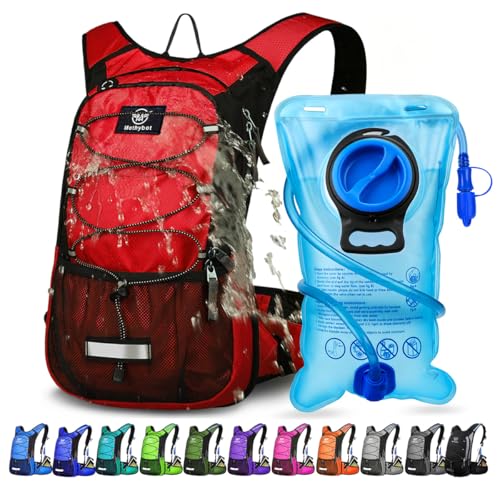 Insulated Hydration Backpack Pack with 3L BPA Free Leak Proof Water Bladder