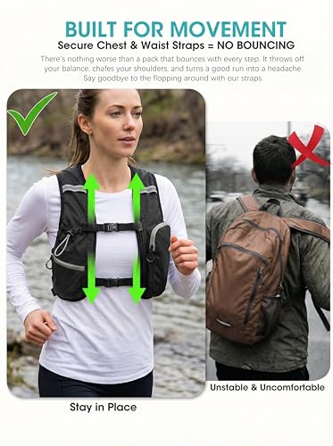 Foldable Small Hiking Backpack with 3 Strap Pockets