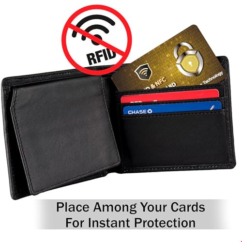 5 Pack RFID Blocking Card for Credit Debit ID Card (5 Count)