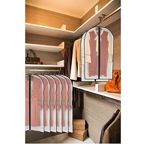 Garment Bags for Hanging Clothes (6 Count)