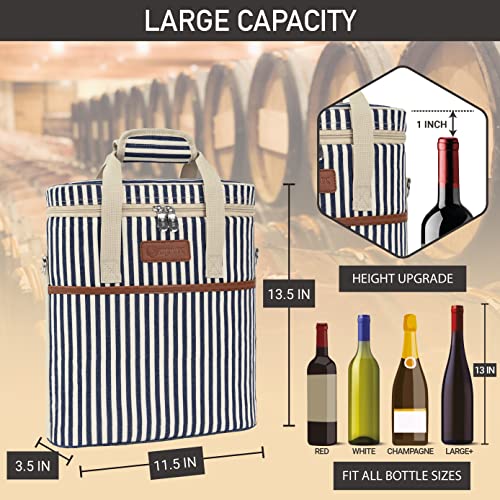 3 Bottle Wine Carrier Tote