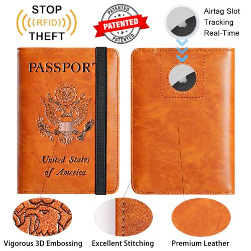 Airtag Passport Holder