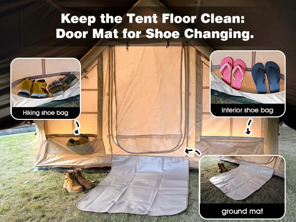 13' x 10' Large Inflatable Tents for Camping 8