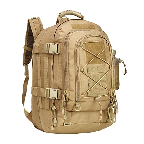 Large Tactical Backpack for Men Military Backpack with DIY System for Travel