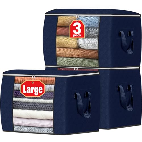 90L Clothes Storage (3 Count)