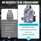 IPX8 Waterproof Fishing Backpack with Rod Holder