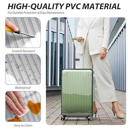 Clear Luggage Cover