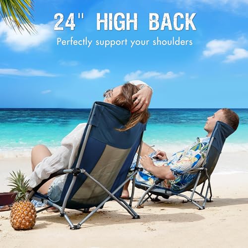 Low Beach Chair for Adults