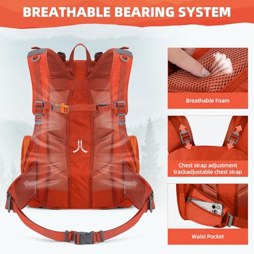 40L Waterproof Hiking Backpack