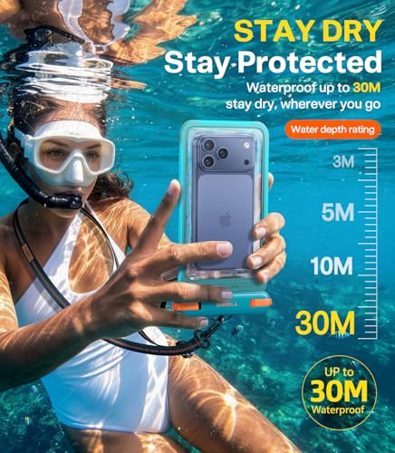 IPX8 Waterproof Phone Pouch Floating