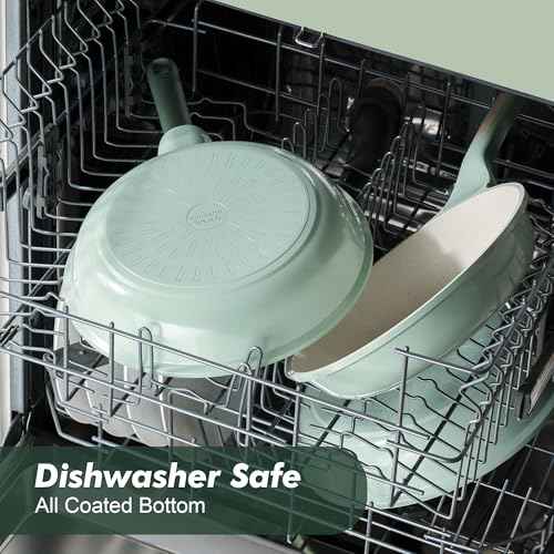 11In Nonstick Ceramic Frying Pan with Lid
