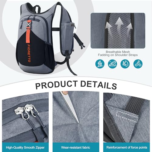 10L Hiking Backpack for Men Women Lightweight Foldable Small Daypack for Travel Camping Outdoor