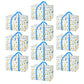 10 Pack Heavy Duty Moving Bags (10 Count)