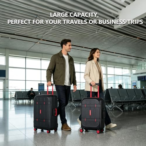 Zipperless Luggage Set 2 Pieces (2 Count)