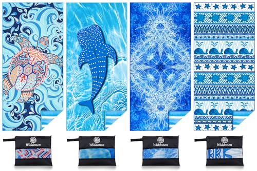Microfiber Beach Towel (4 Count)