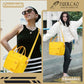 Yellow Lunch Box for Women Insulated Lunch Bag for Young Ladies Lunch Tote Bag
