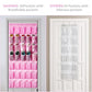 35 Pockets Over the Door Shoe Organizer