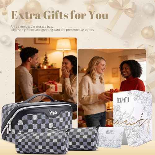 Travel Makeup Bag Organizer Cosmetic Bag (3 Count)