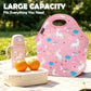 Neoprene Lunch Tote Insulated Thermal Reusable Lunch Bag Box for Boys Men with Zipper