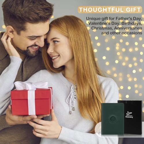 Airtag Passport Holder for Men Women Travel