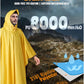 Hooded Rain Poncho for Adult Waterproof Lightweight Raincoat