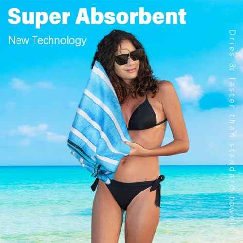Microfiber Beach Towel (2 Count)