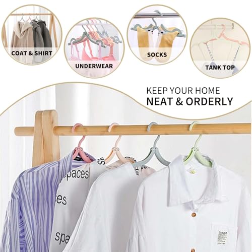 20 Pcs Foldable Travel Hangers (20 Count)