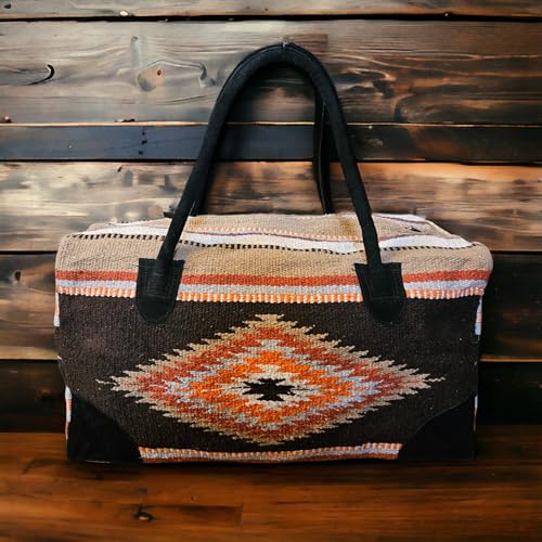 Southwestern Large Weekender Travel Bag Western Duffle Bag Boho Travel Bag