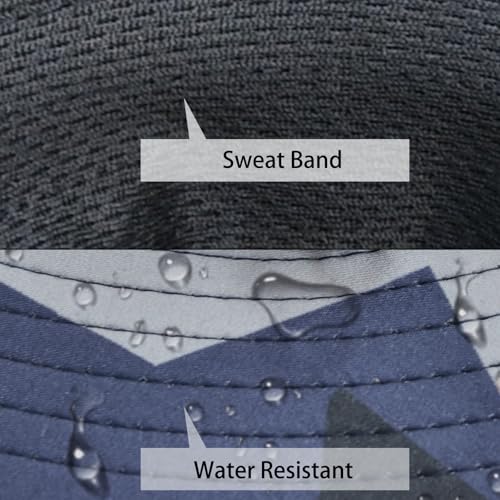 Sun Hats for Men Women Fishing Hat UPF 50+ Breathable Wide Brim Summer UV Protection Hat with Face Cover & Neck Flap
