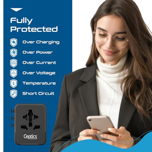 8 in 1 Universal Travel Adapter 45W