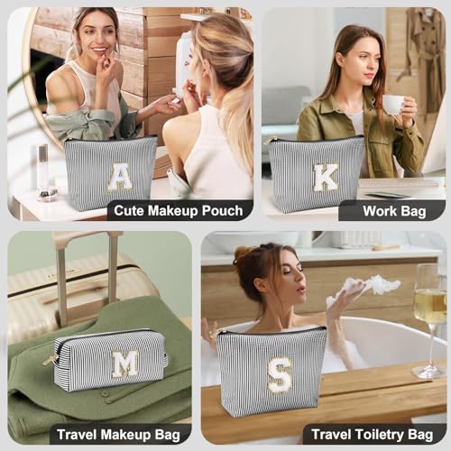 Monogram Makeup Bag for Girls Teen Girl Gifts