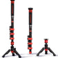IFOOTAGE Monopod with Feet, 59’’ Lightweight Telescopic Carbon Fiber Camera Monopod,Tripod Stand,Metal Flip Locks for DSLR,Sony,Max.Load 22lbs,Cobra 2 C150 Ⅱ