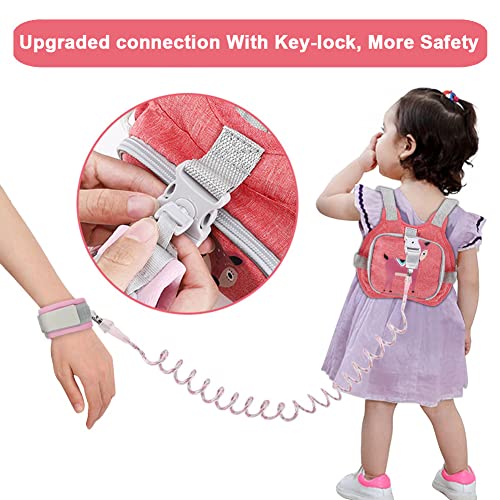 Toddler Harness Leash + Anti Lost Wrist Link