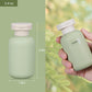 3.4 oz Plastic Small Travel Shampoo Bottles, Refillable Flip Cap Squeeze Bottles for Toiletries, Leakage-proof Travel Shampoo and Conditioner Container (8 pack)