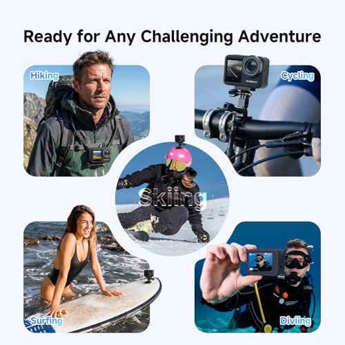 SVGo3 4K60FPS Underwater Camera Combo with 128GB U3 SD Card