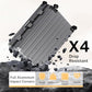Zipperless Luggage 28inch Checked Hard Shell Suitcases with Wheels