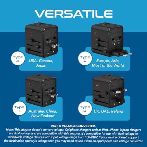 8 in 1 Universal Travel Adapter 45W