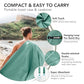 Quick Dry Travel Towel with Case & Carabiner