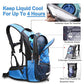 Insulated Hydration Backpack Pack with 3L BPA Free Leak Proof Water Bladder