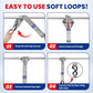 MOCA Heavy Duty Ratchet Straps Tie Down 4 Pack 1.6" x 8 ft (4 Count)