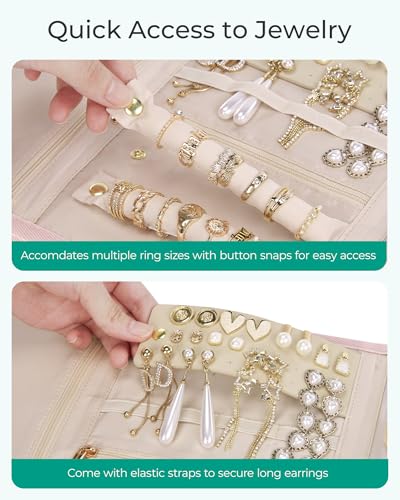 Travel Jewelry Case Organizer