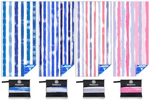 Microfiber Beach Towel (4 Count)