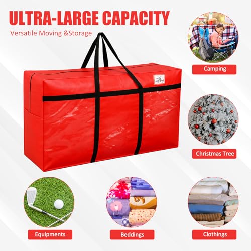 4 Pcs 96 Gallon Extra Large Moving Bags Heavy Duty Storage Bag (4 Count)