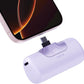 iWALK Portable Charger 5500mAh Next-Gen Small Power Bank 22.5W Fast Charging Battery USB-C Portable Phone Charger for iPhone 16/15 16 Plus 16 Pro Max iPad, Samsung Galaxy S25 S24 S23 Android, Purple