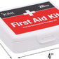 DMI First-Aid Kit, Mini 20-Piece Kit, Small and Compact All-Purpose Use for Minor Cuts and Scrapes, Durable Water-Resistant Case, Convenient and Portable, FSA & HSA Eligible